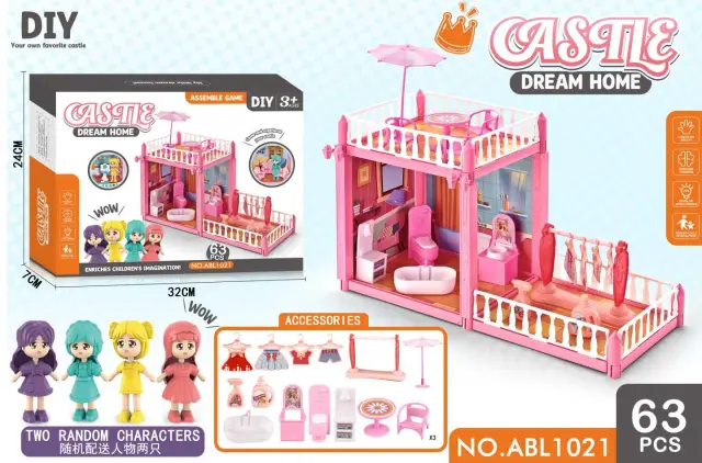 Κουκλόσπιτο DIY - Dream Home - ABL1021 - 111227 2