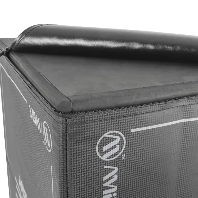 AMILA Πλειομετρικό Κουτί Plyo Box Raw Rise 40x50x60 cm - Μαύρο (95146) 2