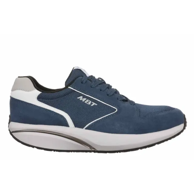 MBT Sneakers Ανδρικό δέρμα Nubuck Μπλέ MBT/703247 ROYAL BLUE