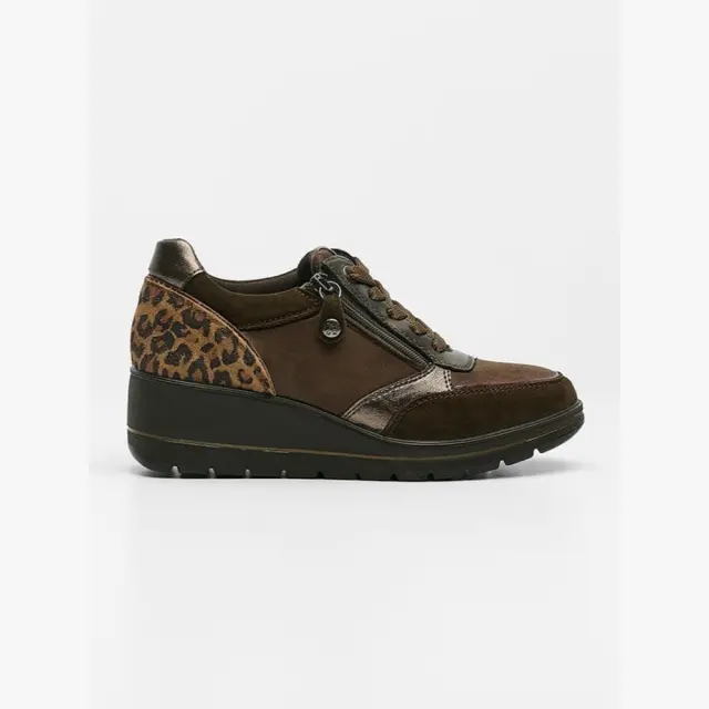 Imac Sneakers Γυναικείο δέρμα/δέρμα Nubuck Καφέ IMA/205870 CAFFE - 41