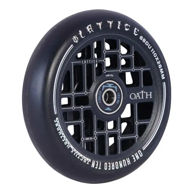 OATH Lattice V2 Wheels Black 110 3