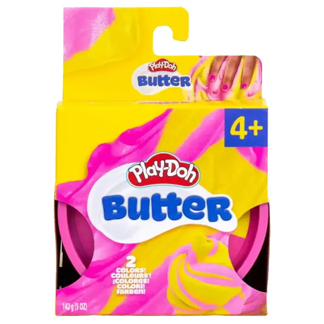 PLAYDOH SLIME BUTTER PINK-YELLOW