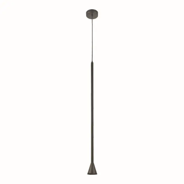 ΚΡΕΜΑΣΤΟ Φ/Σ 1ΧGU10 CLOUZOT ΜΑΥΡΟ ΜΕΤ/ΚΟ IP20 D7,5XD10XH190CM / YL22801PBK