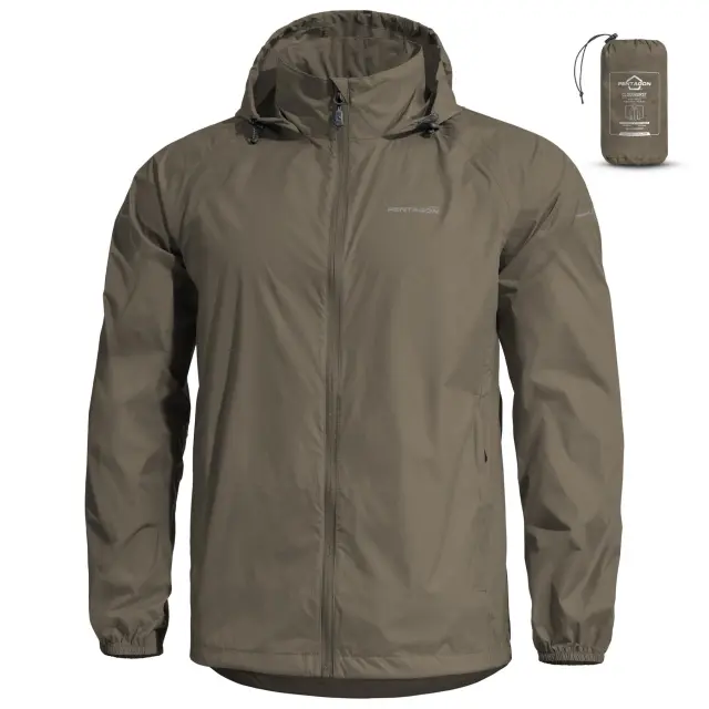 CLOUDBURST PACKABLE MENS RAIN JACKET K07019 06E-RAL7013