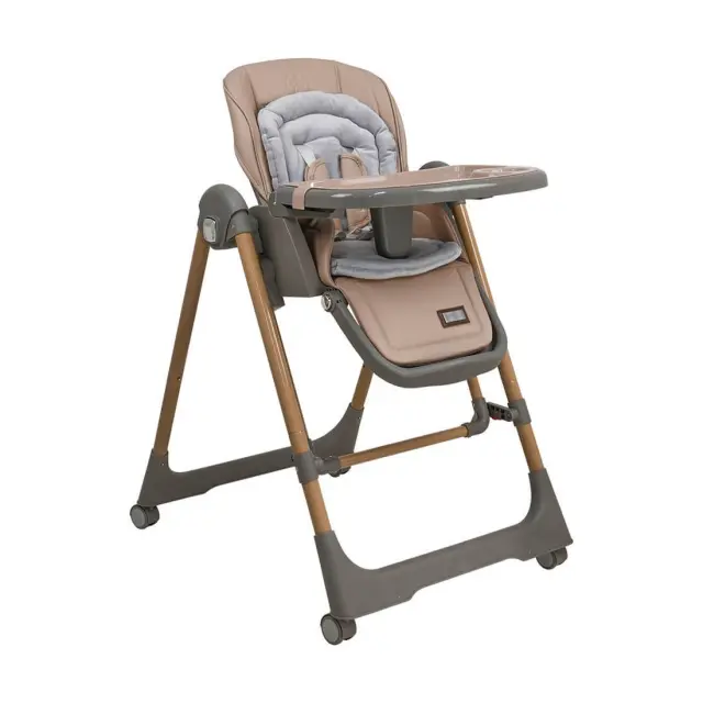 Καρεκλάκι Φαγητού Bebe Stars Nuovo 2 in 1 Mocha 867-182