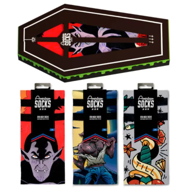 AMERICAN SOCKS Signature Coffin Gift Box - 37-41 (S/M)