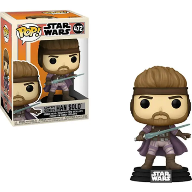 Funko POP! Star Wars: Concept Series - Han Solo #472 Bobble-Head Vinyl Figure