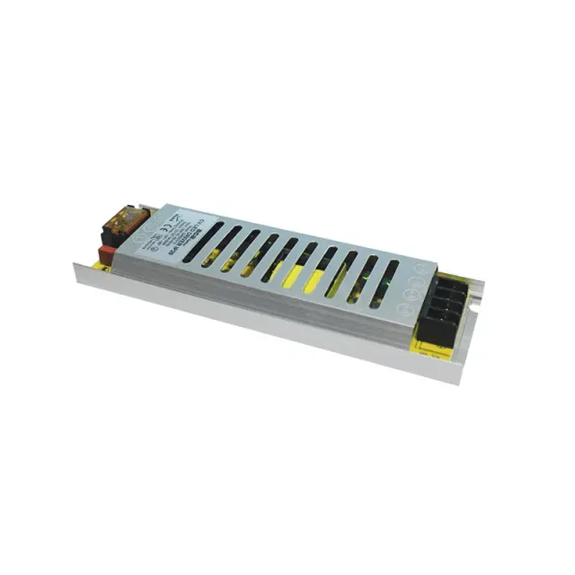 ΛΕΠΤΟ ΜΕΤΑΛΛΙΚΟ CV LED DRIVER 60W 230V AC 12V DC 5A IP20 ΜΕ ΤΕΡΜΑΤΙΚΗ / SM60CV12