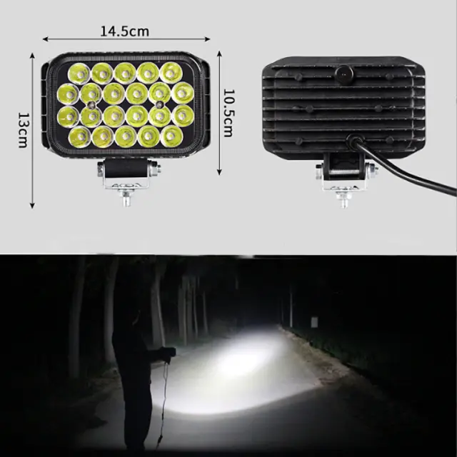 Προβολέας εργασίας LED 4inch - LED work light harvester large tractor 004214 2