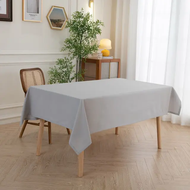 Τραπεζομάντηλο 150x180 Beauty Home Supreme Art 8493 Γκρι 100% Πολυέστερ 2