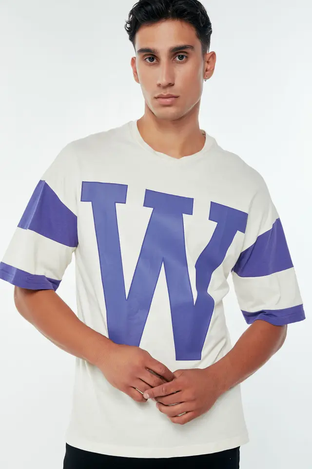 T-Shirt Βαμβακερό W Μπεζ
