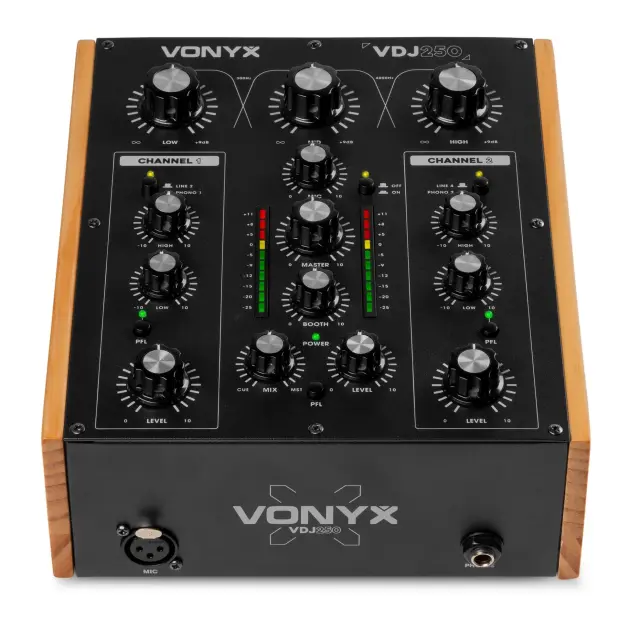VONYX VDJ250 DJ ROTARY MIXER 3