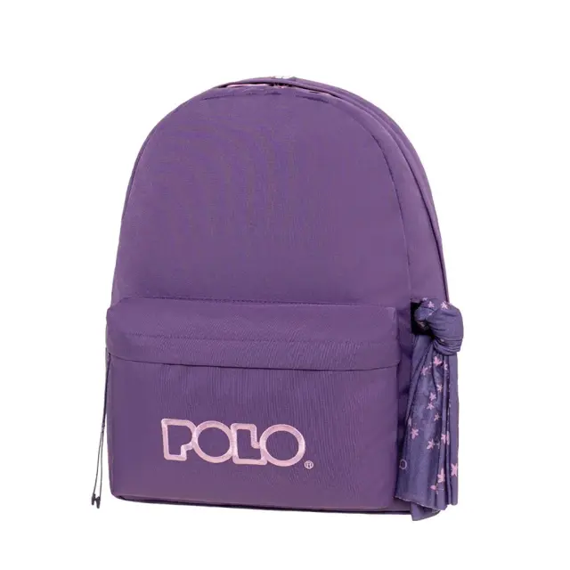 Polo Σχολική Τσάντα Πλάτης Original Scarf Μωβ (901135-4945/2026)