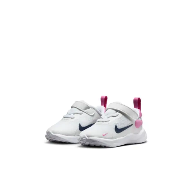 Nike Revolution 7 (TDV) (FB7691-103) - Λευκό-Ροζ - 22 3