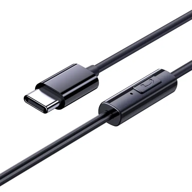 Baseus® Encok CZ11 Ενσύρματα Ακουστικά με Βύσμα USB-C- Black 2