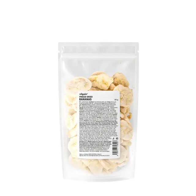 Vilgain Freeze-dried Bananas