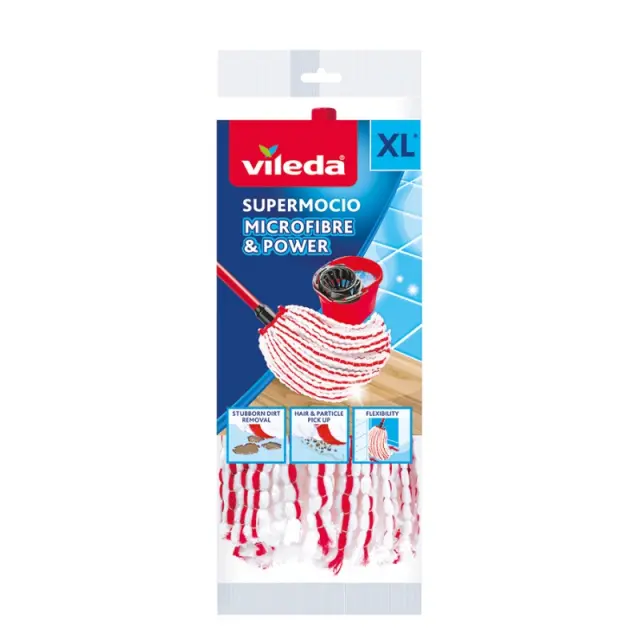 Vileda Microfibre - Power Mop Refill