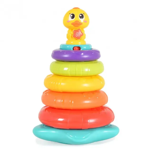 Πυραμίδα Hola Little rainbow Duck 2101 Moni 3800146224745