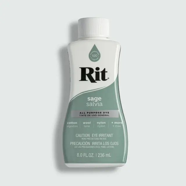 RIT DYE Liquid All-Purpose Βαφή Υφασμάτων – Sage 236ml 2