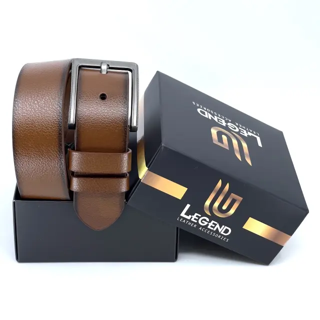 Ταμπά Δερμάτινη Ζώνη Full Grain 4 cm 3
