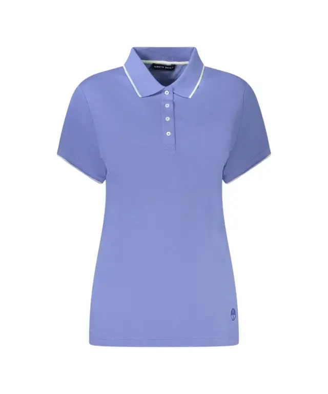 North Sails - Polo T-Shirt Slim Fit 092344-000-0845 Μωβ - L