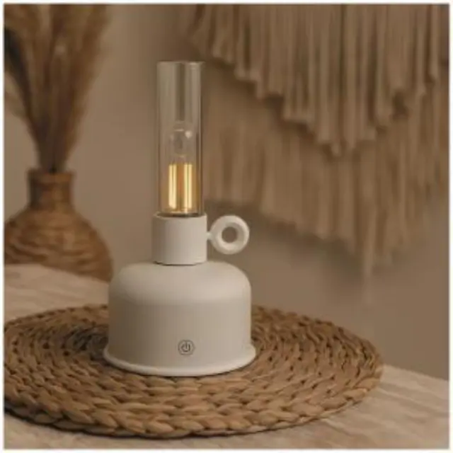 Φωτιστικό LED Forever Light FLR-05 Vintage Petroleum Light Μπεζ N70790 2