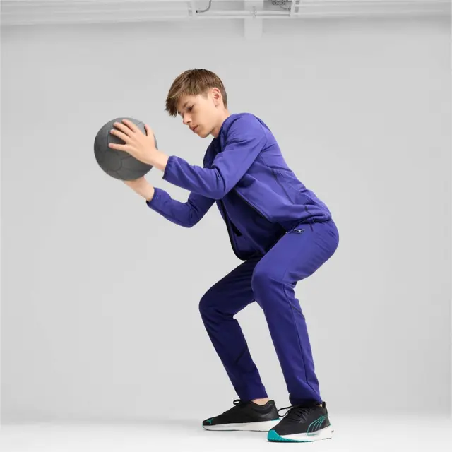 Puma Boy's Active Sports Pants Μπλε 681809-27 (Puma) - 164 3