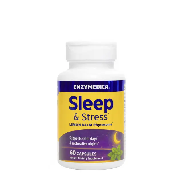 Enzymedica Sleep & Stress Lemon Balm Phytosome®