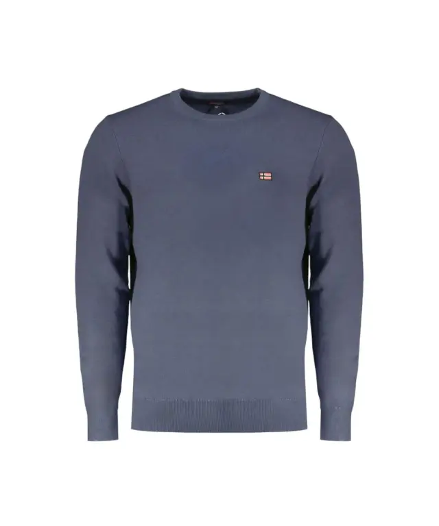 Norway Nautical School - Ανδρικό πουλόβερ Crewneck 833101-NAVY Μπλε Ναυτικό - S