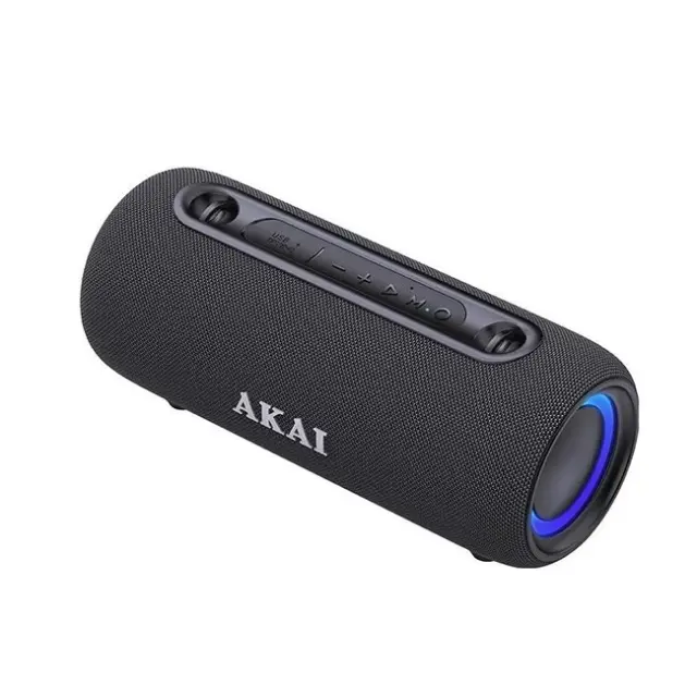 AKAI Portable Speaker ABTSW-40 BT 15W RMS IPX5 TWS USB 3600mAh (ABTSW-40) 2
