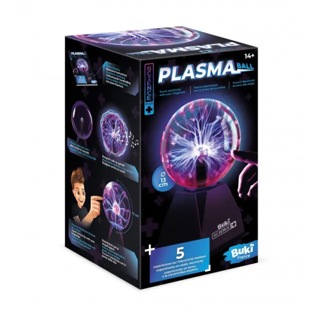 Buki France Plasma Ball 13 cm με 5 πειράματα (14+ ετών) SP007