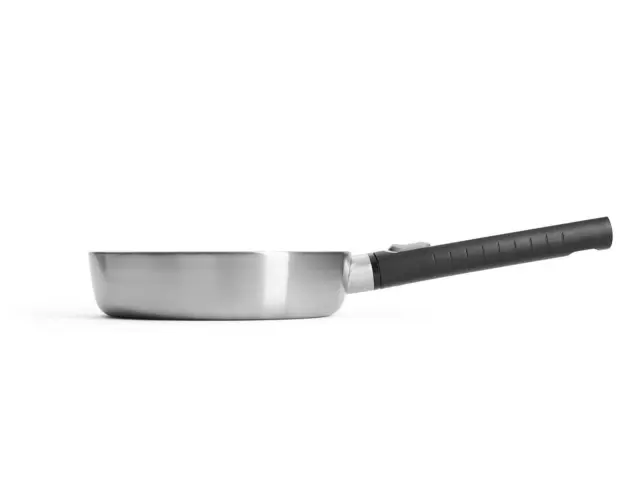 Τηγάνι Woll Logic Steel από ανοξείδωτο ατσάλι, με αποσπώμενη λαβή και διάμετρο 20cm1520LCS 3
