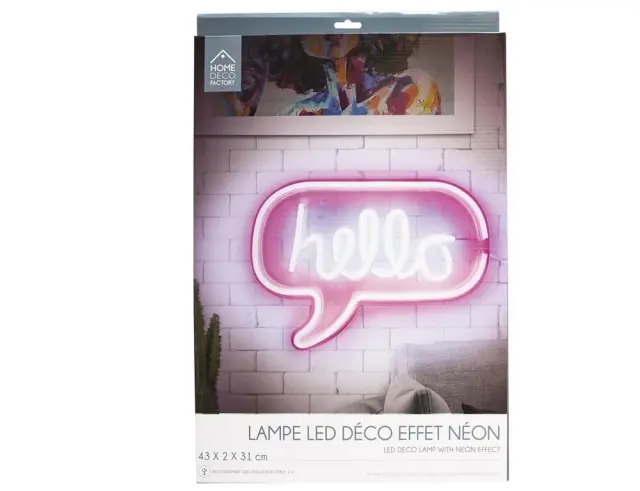 Φωτιστικό Neon Home Deco Factory LA10425 - Hello - USB LA10425 2
