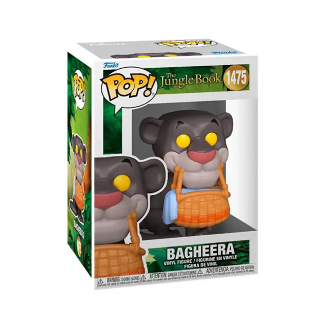 FunkoPop! The Jungle Book - Bagheera with Basket (1475)