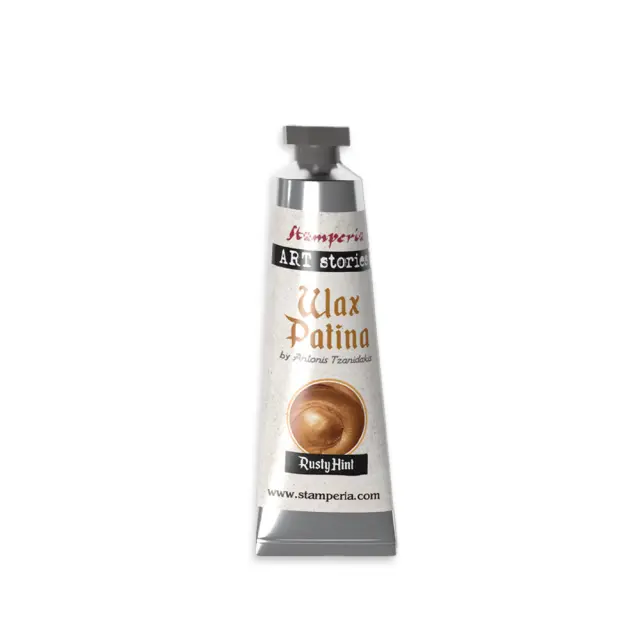 Wax Patina (Πατίνα κεριού) Stamperia 40ml, Rusty Hint