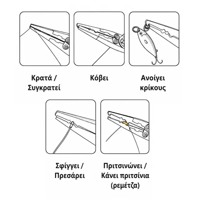 Πένσα Ψαρέματος JLC Fishforce 2