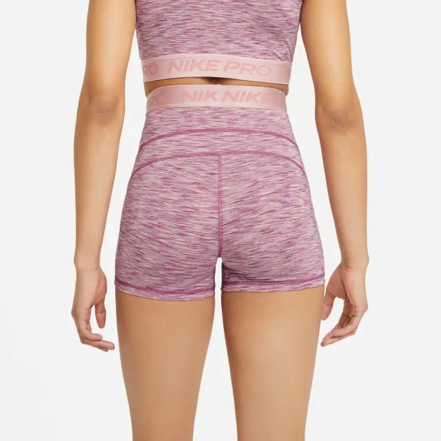 Nike Pro 3in Space-Dye Shorts (DA0945-633) - Ροζ - L 2