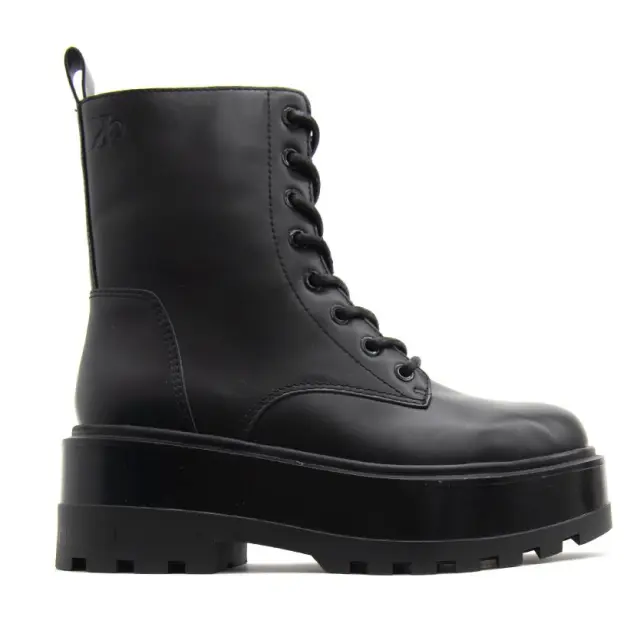 Γυναικεία Δερμάτινα Αρβυλάκια Calvin Klein YW0YW01535 0GJ Μαύρα Μαύρο - 37
