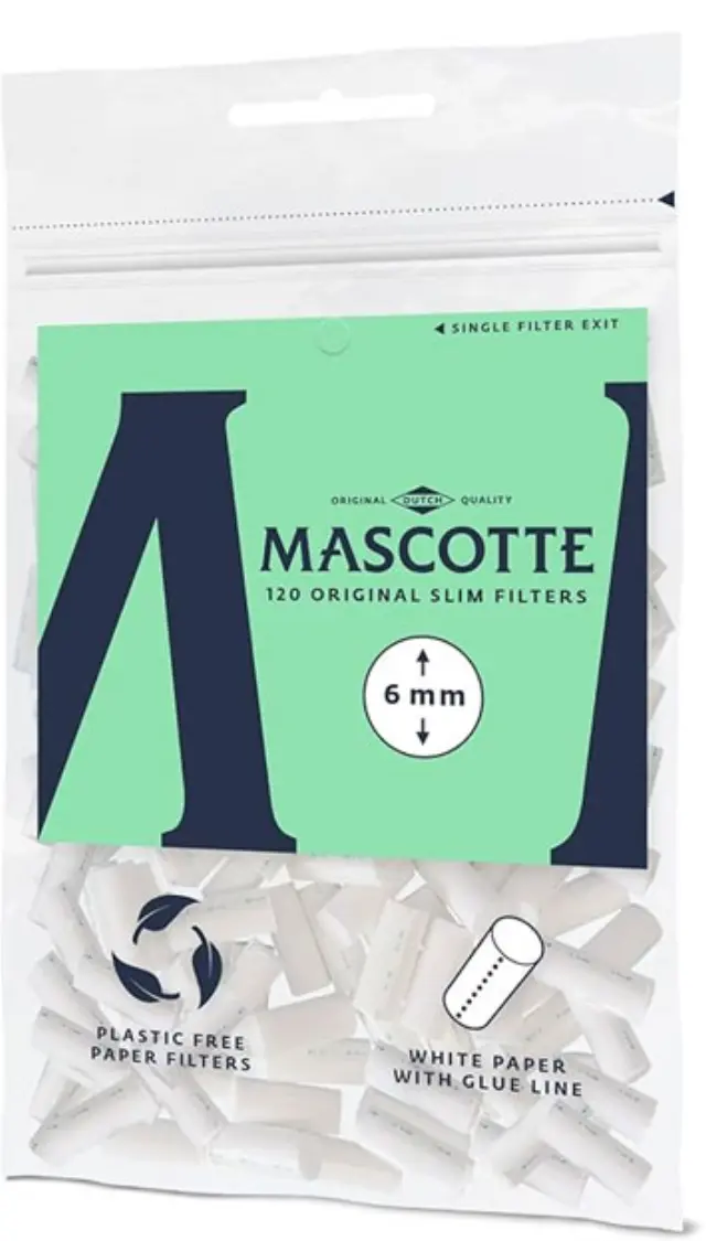 Mascotte Φιλτράκια Slim 6mm - 120φ.