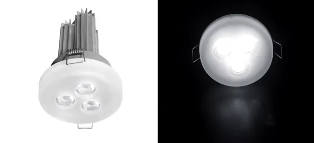 ΦΩΤ ΓΥΑΛΙ ΟΠΑΛΙΝΑ ΧΩΝ LED ΙΣΧΥΟΣ 3x3W 30° ΧΩΡΙΣ ΤΡΟΦ ΨΥΧΡΟ