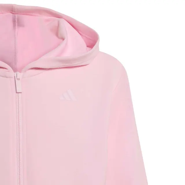 adidas Sportswear Girl's Full-Zip Hoodie Ροζ KY6015 (adidas Sportswear) 3