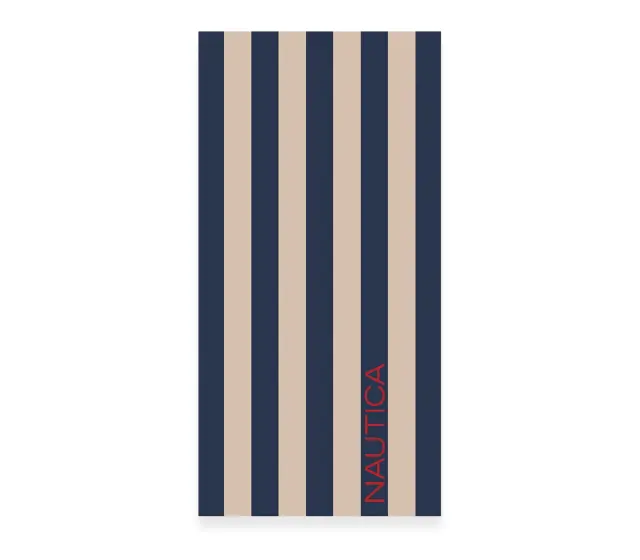 Nef-Nef Homeware Πετσέτα Θαλάσσης Nautica Random 80x160 Navy