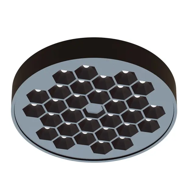 ΜΙΝΙ ΜΑΥΡΟ ΜΑΓΝΗΤΙΚΟ ΣΠΟΤ 24V DC 15W 3000K 950LM 50° Ra90 5YRS Φ122*32ΜΜ / TREYE1530B