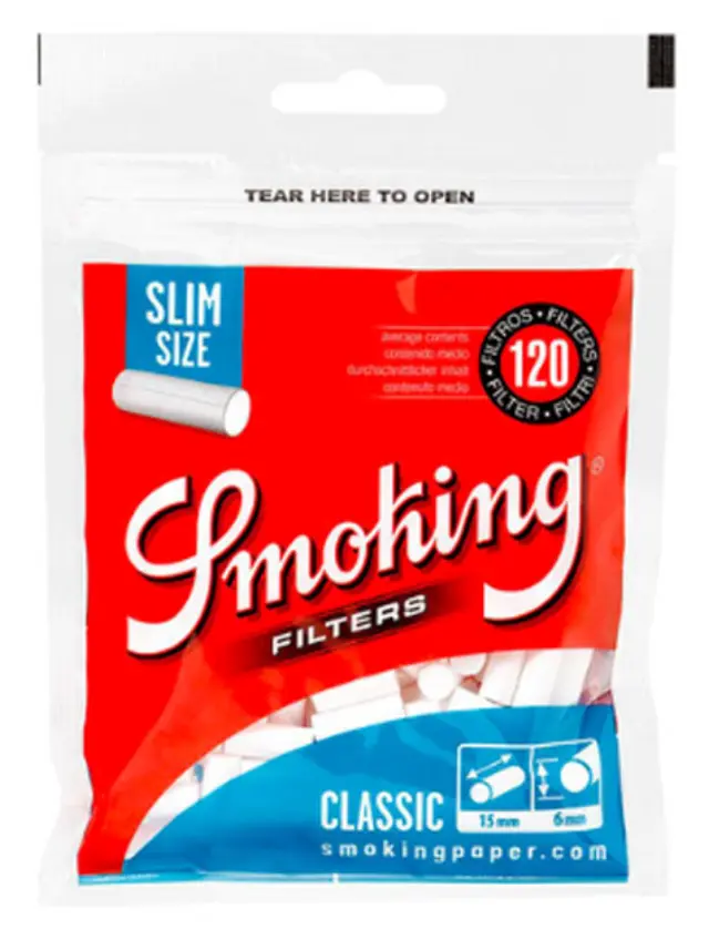 Smoking Φιλτράκια Slim 6mm 120φ