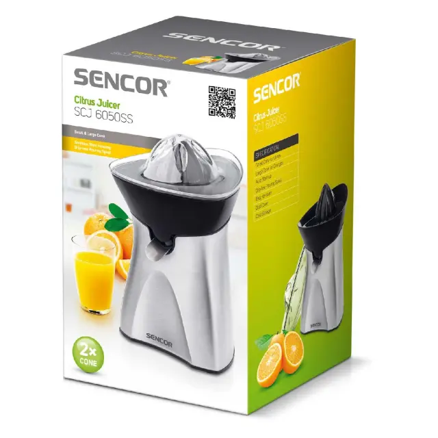 Ηλεκτρικός Στίφτης Inox 60W Sencor SCJ 6050SS 2