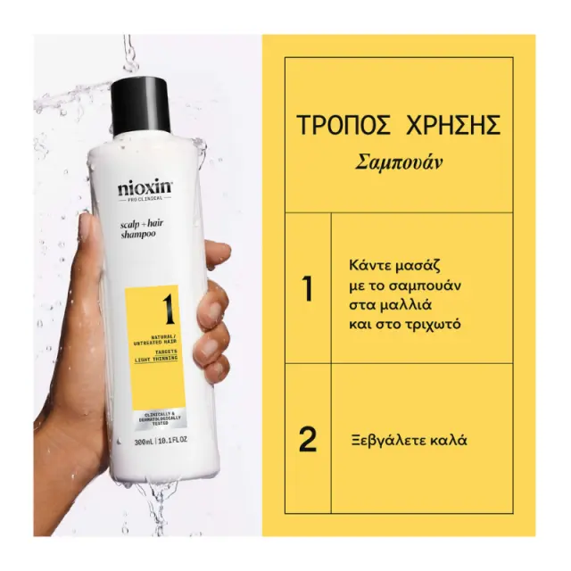 Nioxin Pro Clinical Scalp+Hair Shampoo 1 1000ml 3