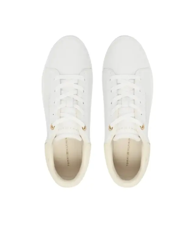 Tommy Hilfiger - Γυναικεία Sneakers Casual Cupsole Sneaker FW0FW09020-0K4 Λευκό 3