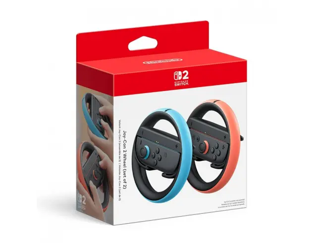 Τιμονιέρες για Nintendo Switch 2 Joy-Con 2 Γαλάζιο-Ανοιχτό Κόκκινο (2 τεμ.) N69458 2