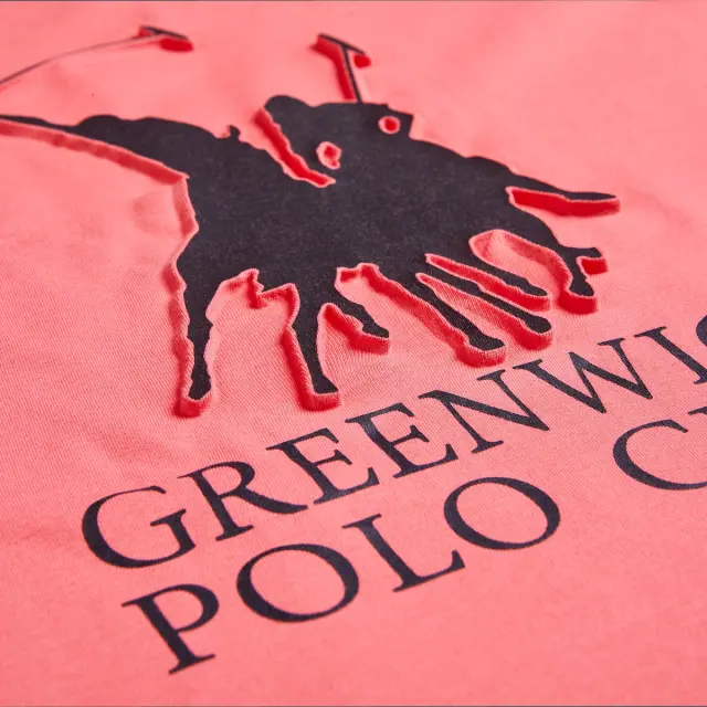 Μπλούζα Greenwich Polo Club με ανάγλυφο σχέδιο 2