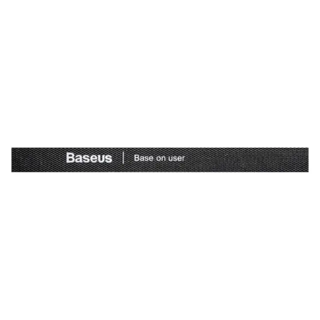 Baseus Rainbow Circle Velcro Straps Δεματικά Καλωδίων 3m Black (ACMGT-F01) 2